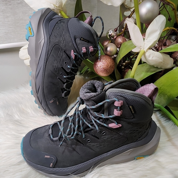 HOKA ONE ONE Blue Kaha 2 GTX Womens new - Picture 2 of 8